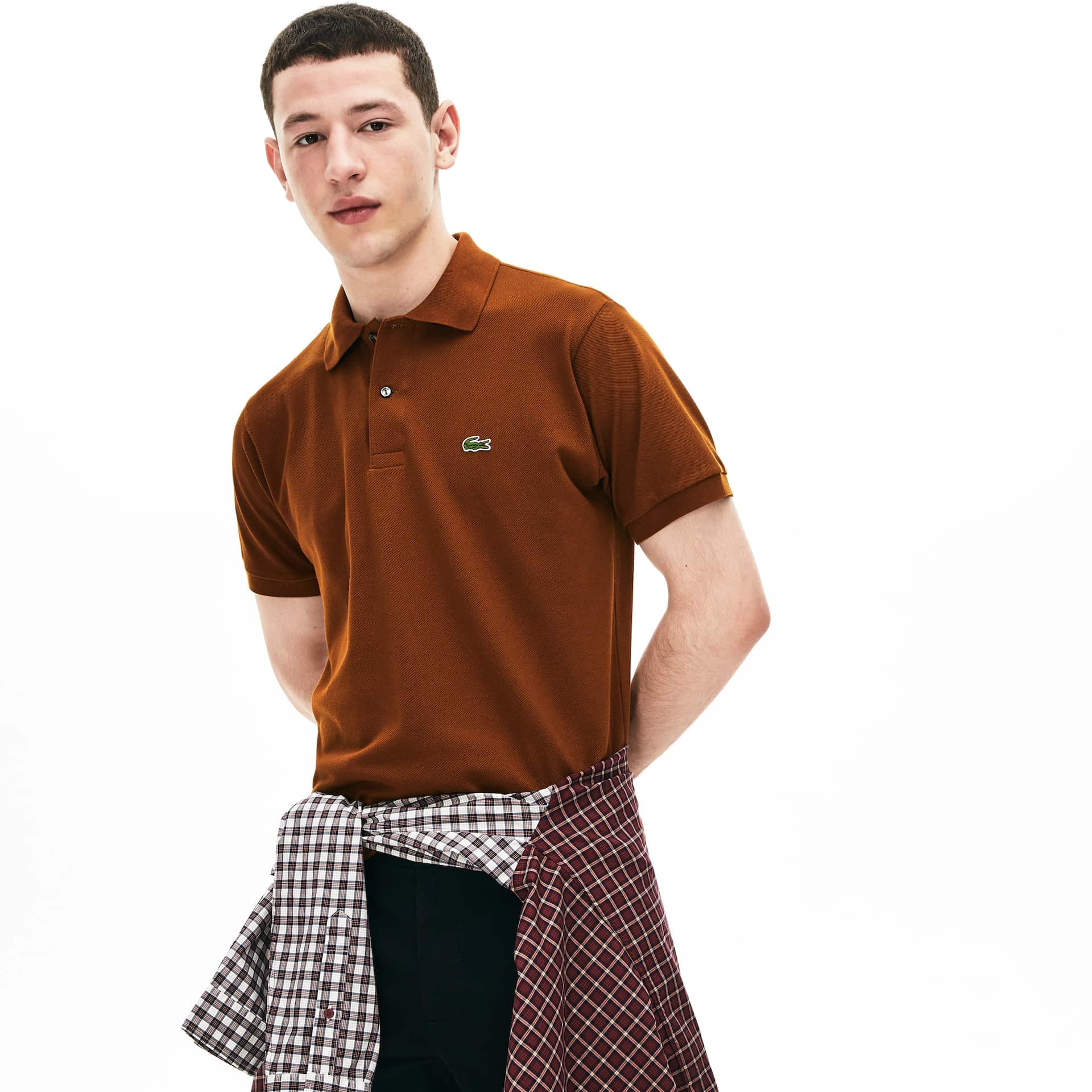 Camisas Lacoste Classic Fit L.12.12 Polo Hombre Marrom | RC8-46574H6