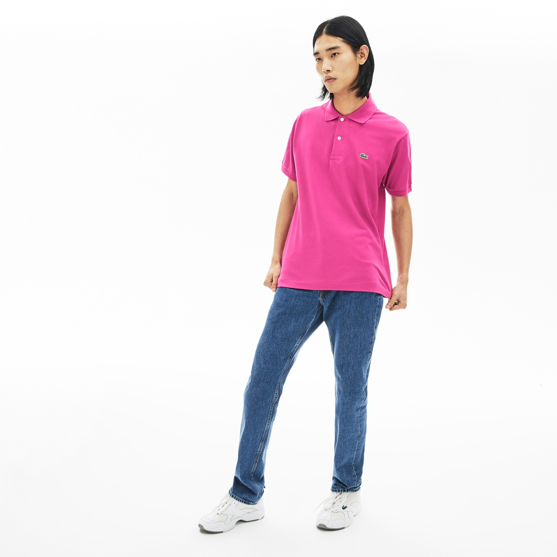 Camisas Lacoste Classic Fit L.12.12 Polo Hombre Rosas | GQ4-12631G0