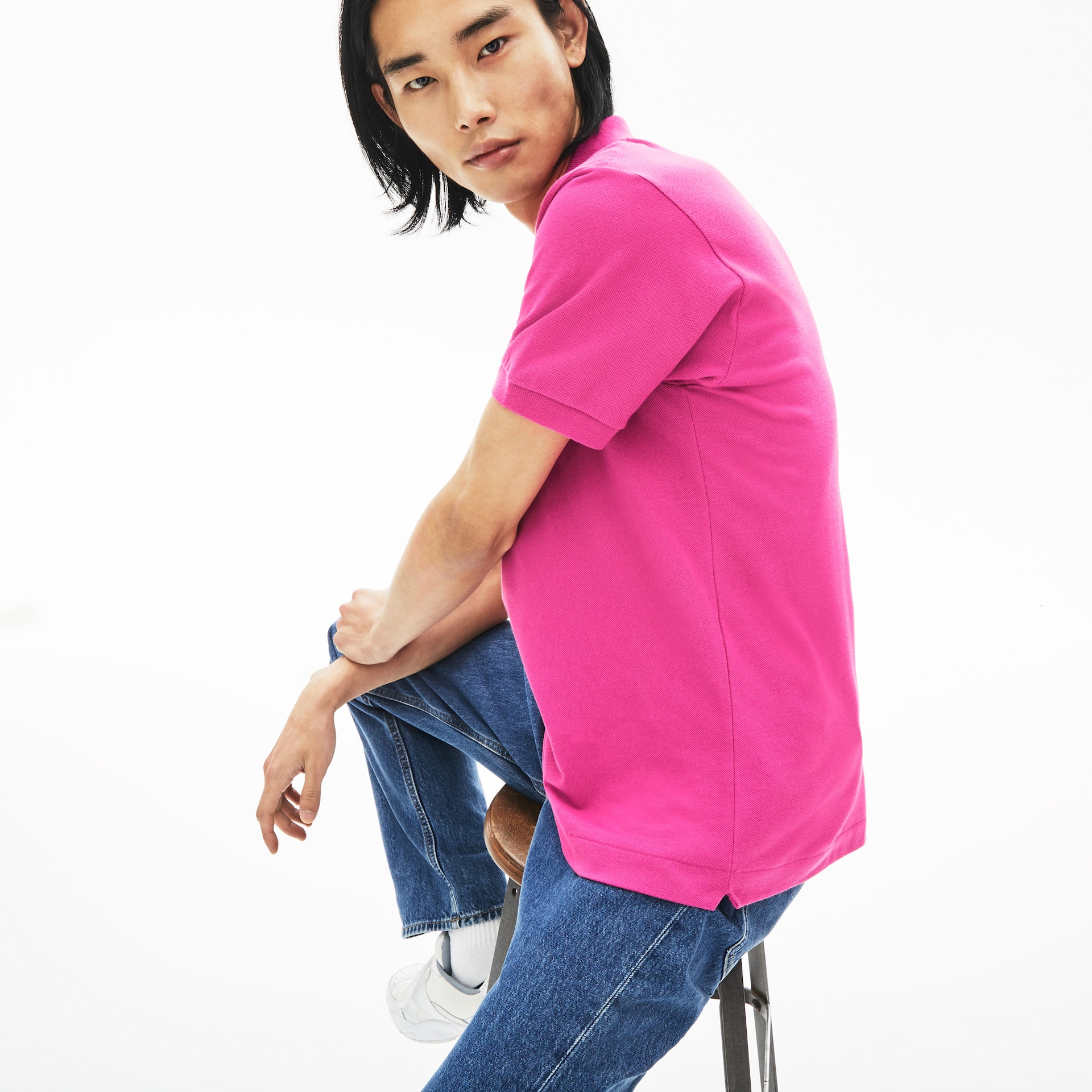 Camisas Lacoste Classic Fit L.12.12 Polo Hombre Rosas | GQ4-12631G0