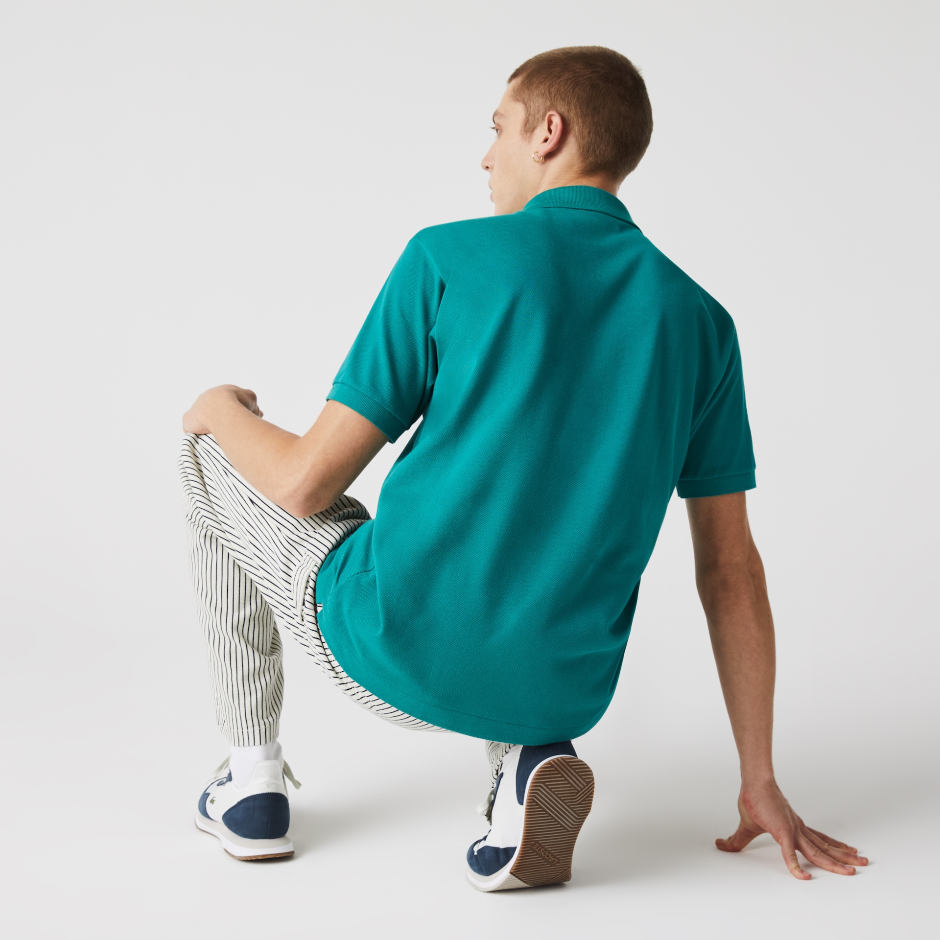 Camisas Lacoste Classic Fit L.12.12 Polo Hombre Verdes | CB3-62296F9