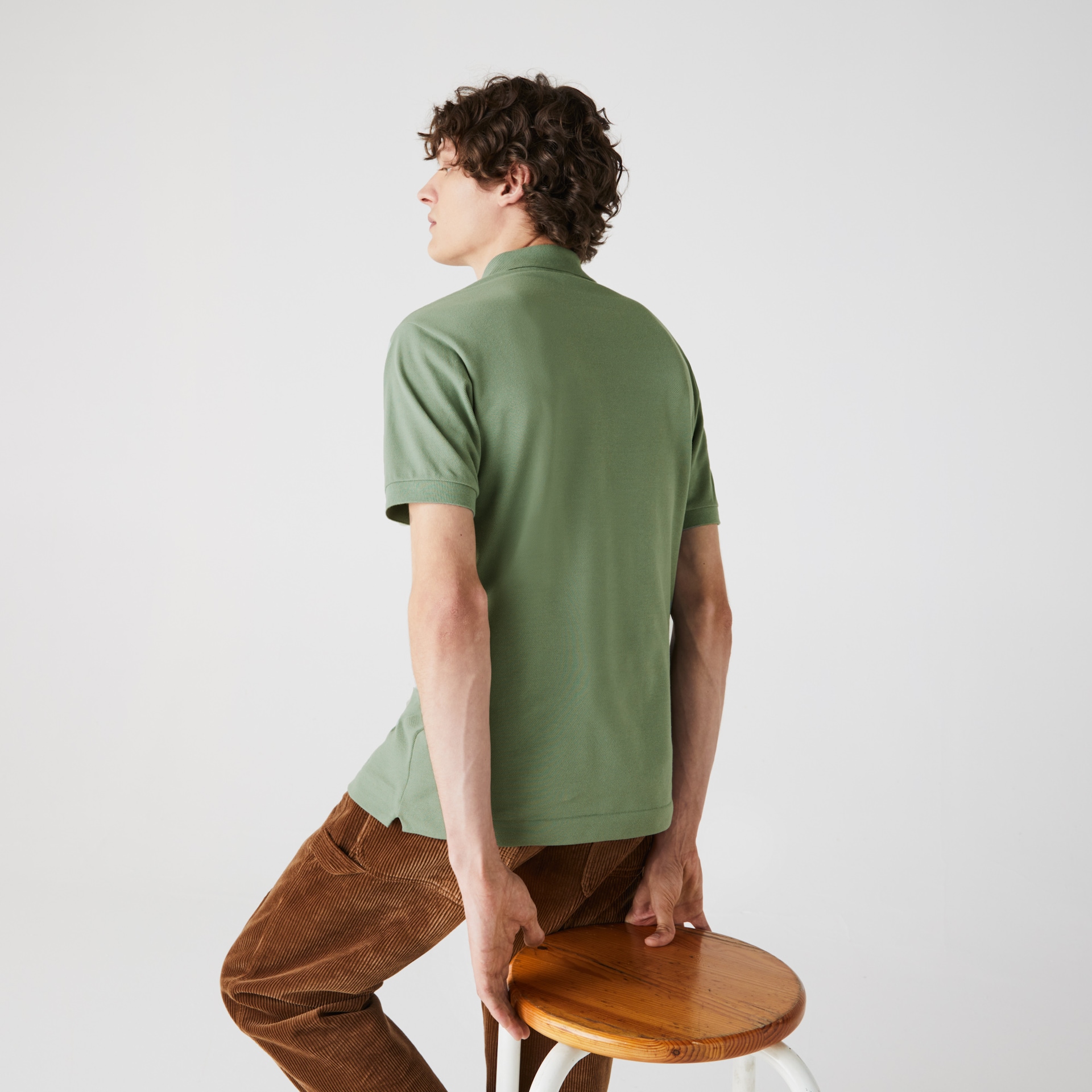 Camisas Lacoste Classic Fit L.12.12 Polo Hombre Verdes | TU8-80498A5
