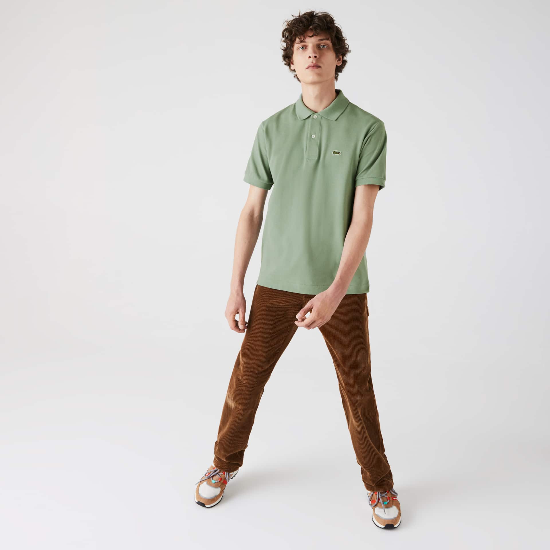 Camisas Lacoste Classic Fit L.12.12 Polo Hombre Verdes | TU8-80498A5