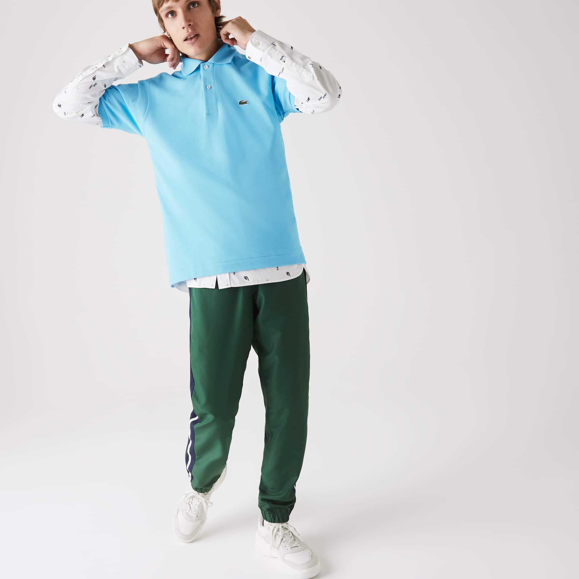 Camisas Lacoste Classic Fit L.12.12 Polo Hombre Azules Claro | OX9-74237K1