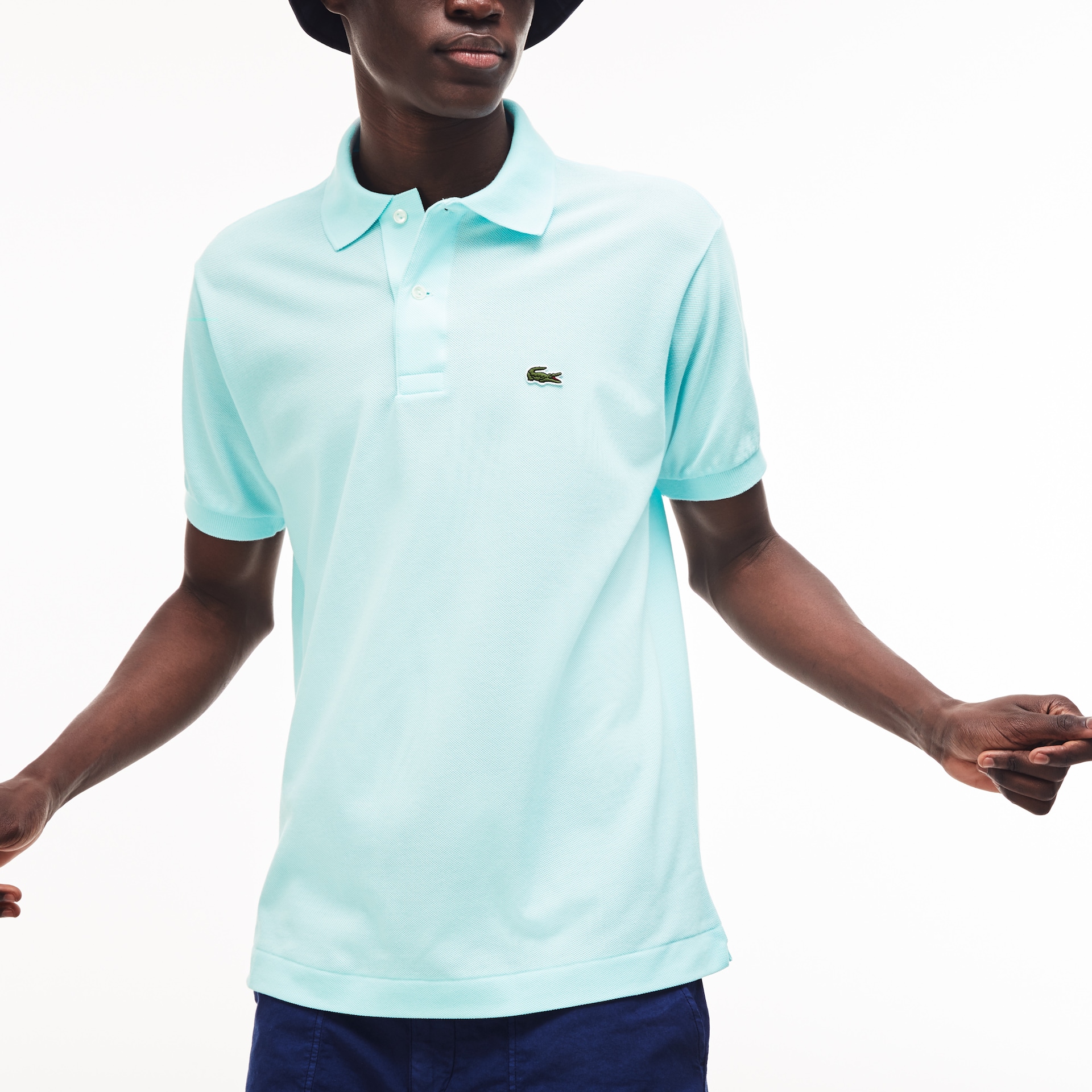 Camisas Lacoste Classic Fit L.12.12 Polo Hombre Azules Claro | YP1-88608K8
