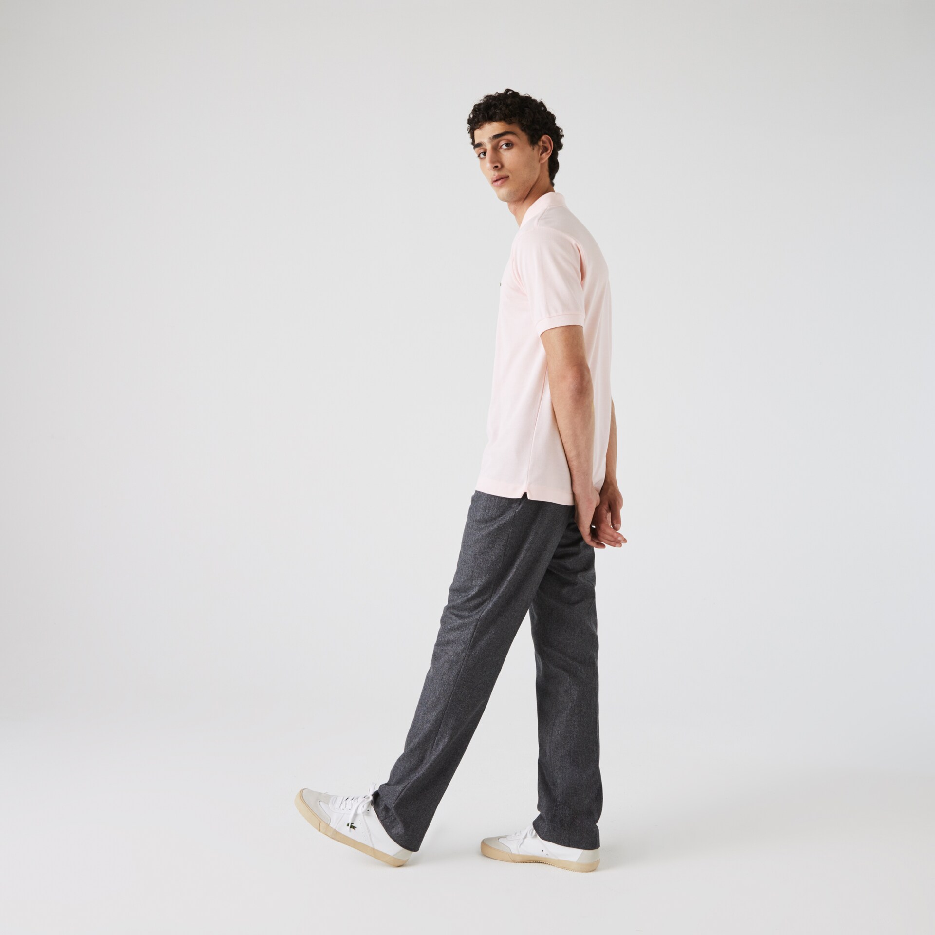 Camisas Lacoste Classic Fit L.12.12 Polo Hombre Rosas Claro | UI6-43024J9