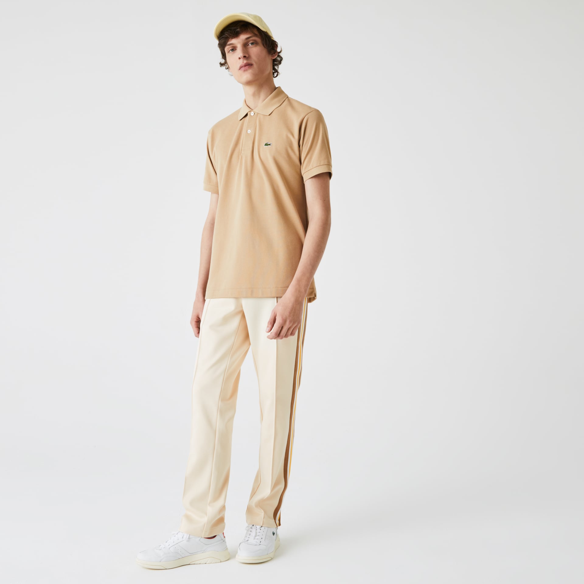 Camisas Lacoste Classic Fit L.12.12 Polo Hombre Beige | RR3-41744I3