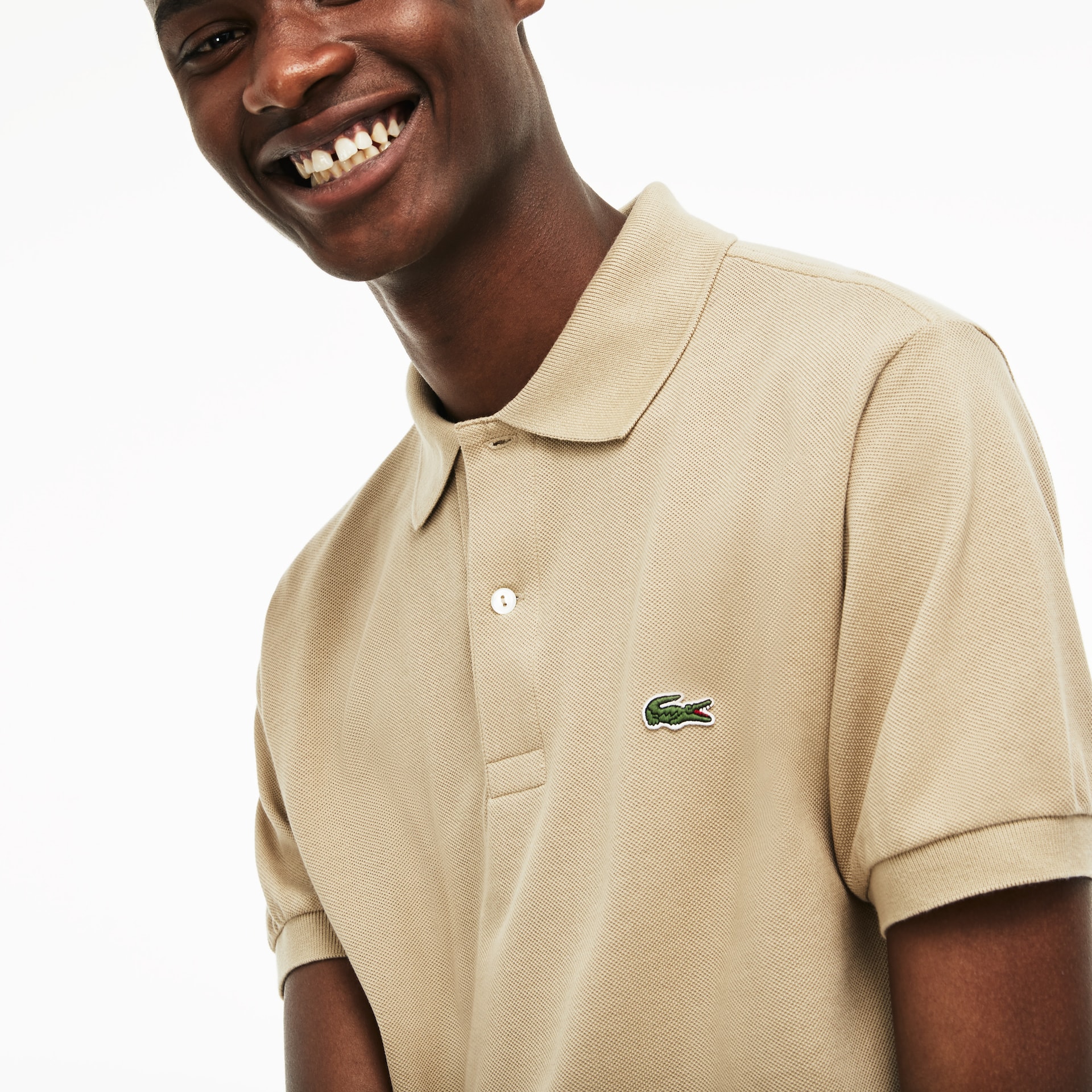 Camisas Lacoste Classic Fit L.12.12 Polo Hombre Beige | RR3-41744I3