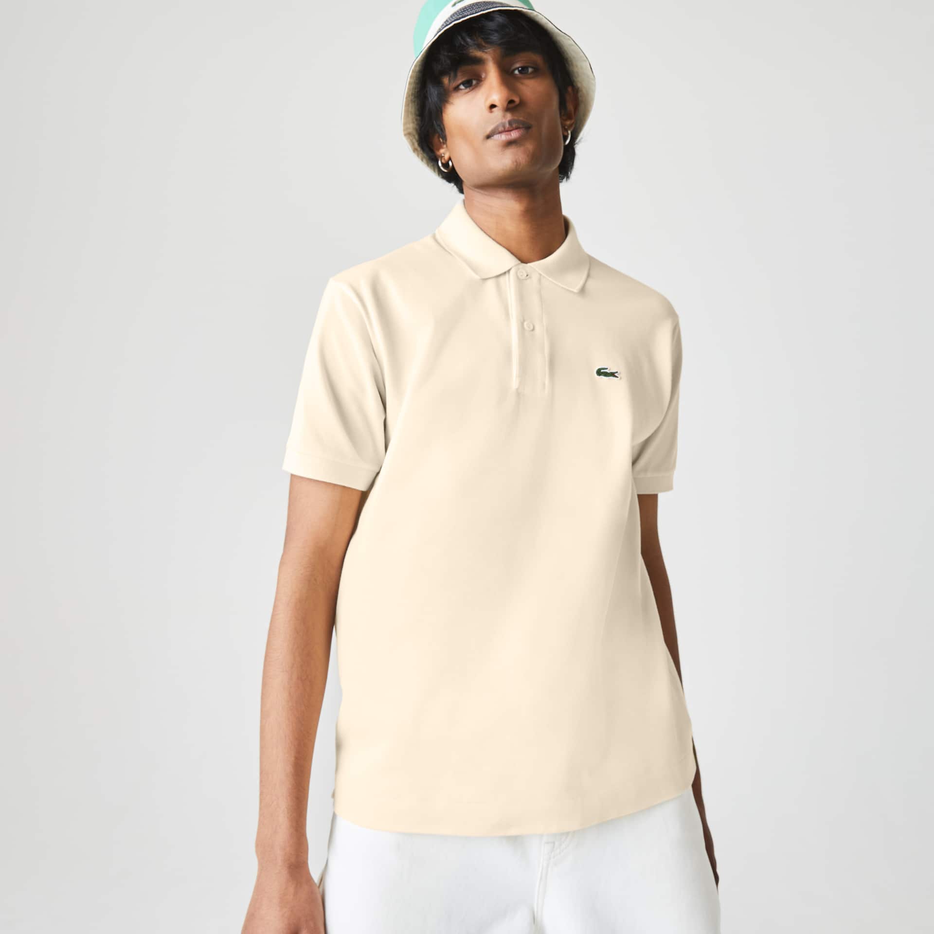 Camisas Lacoste Classic Fit L.12.12 Polo Hombre Beige | SN4-24552C4