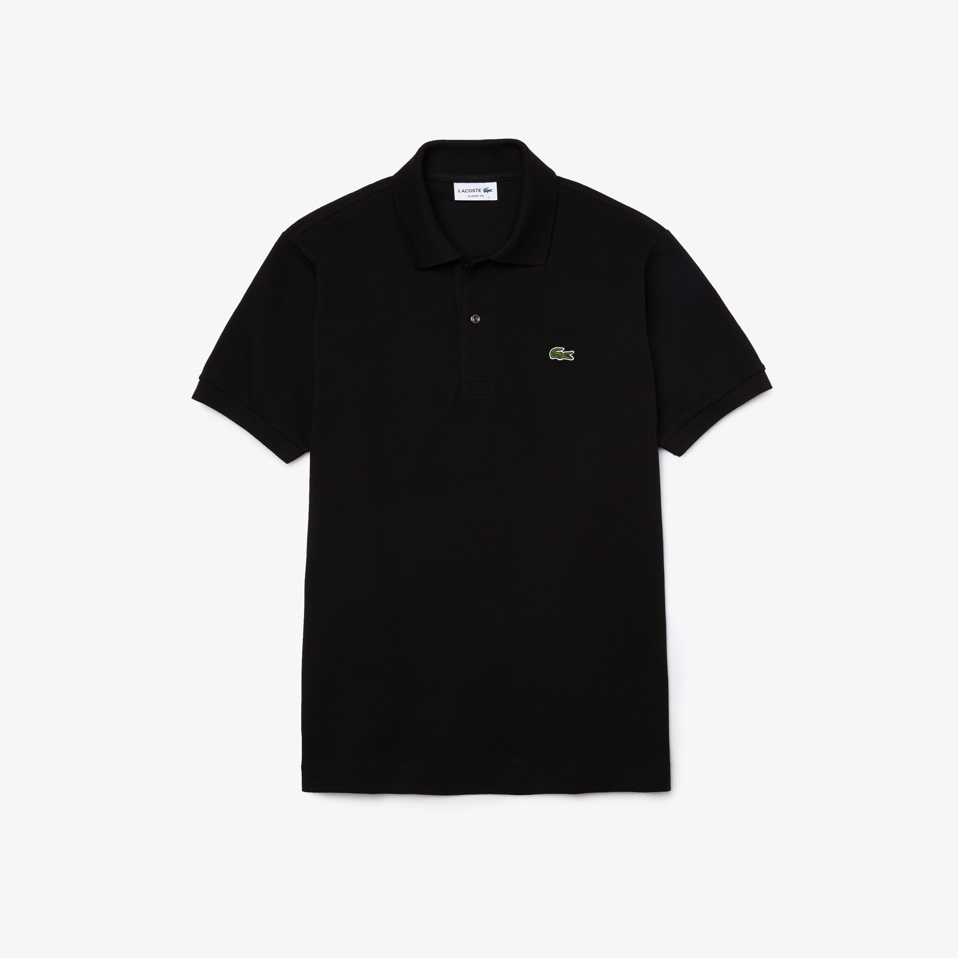 Camisas Lacoste Classic Fit L.12.12 Polo Hombre Negros | GB4-39523R5