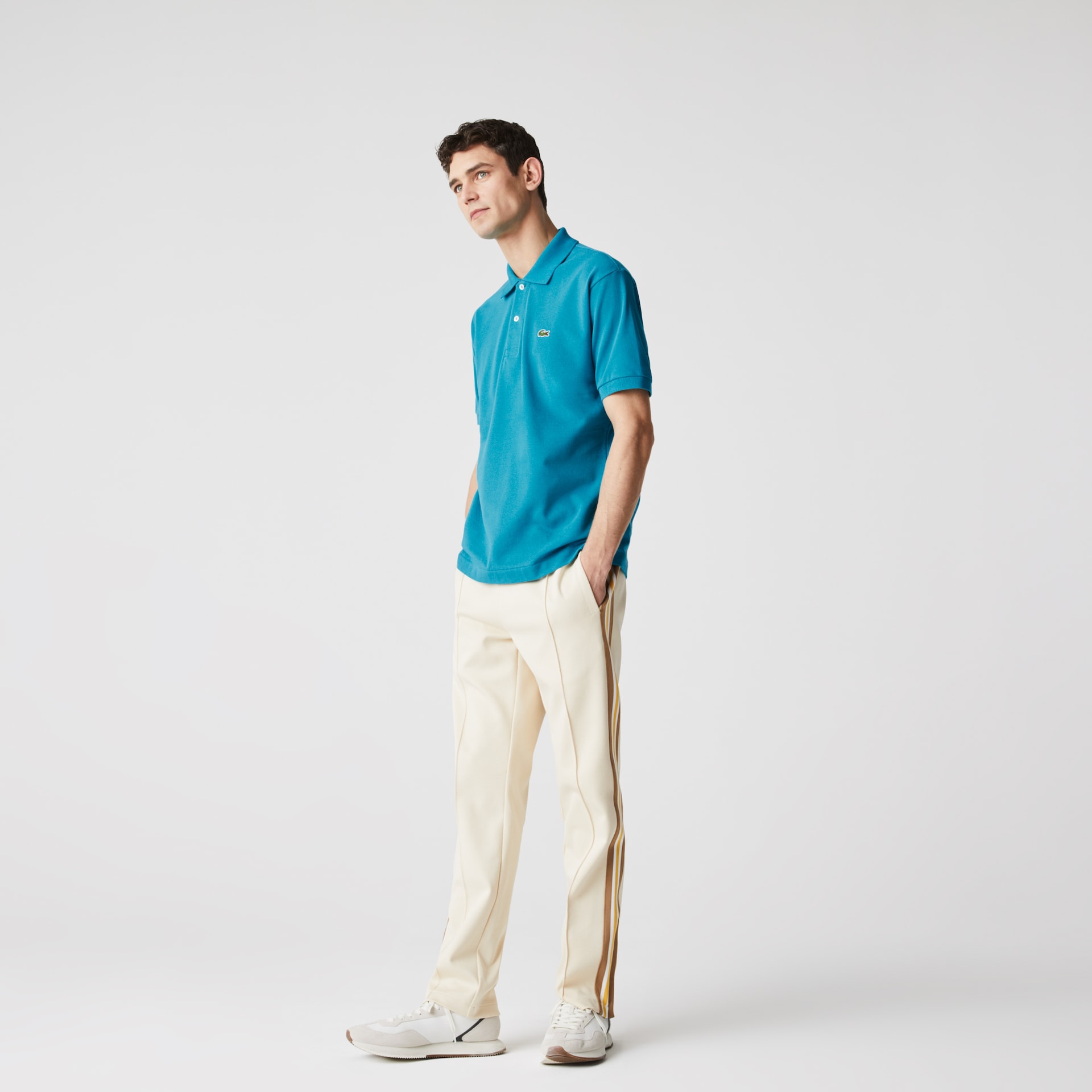 Camisas Lacoste Classic Fit L.12.12 Polo Hombre Azules | EP0-53745S7