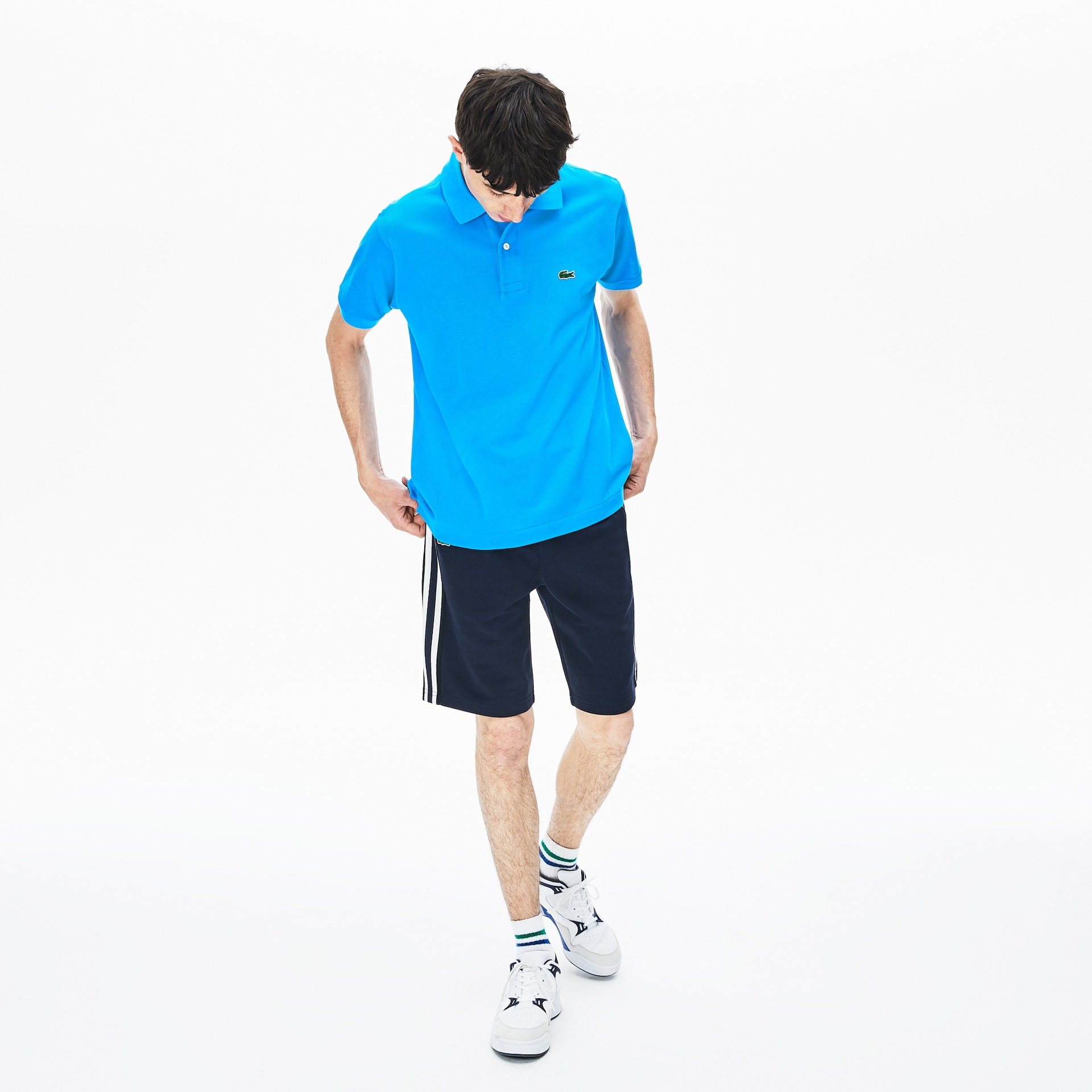 Camisas Lacoste Classic Fit L.12.12 Polo Hombre Azules | TC1-19581A7