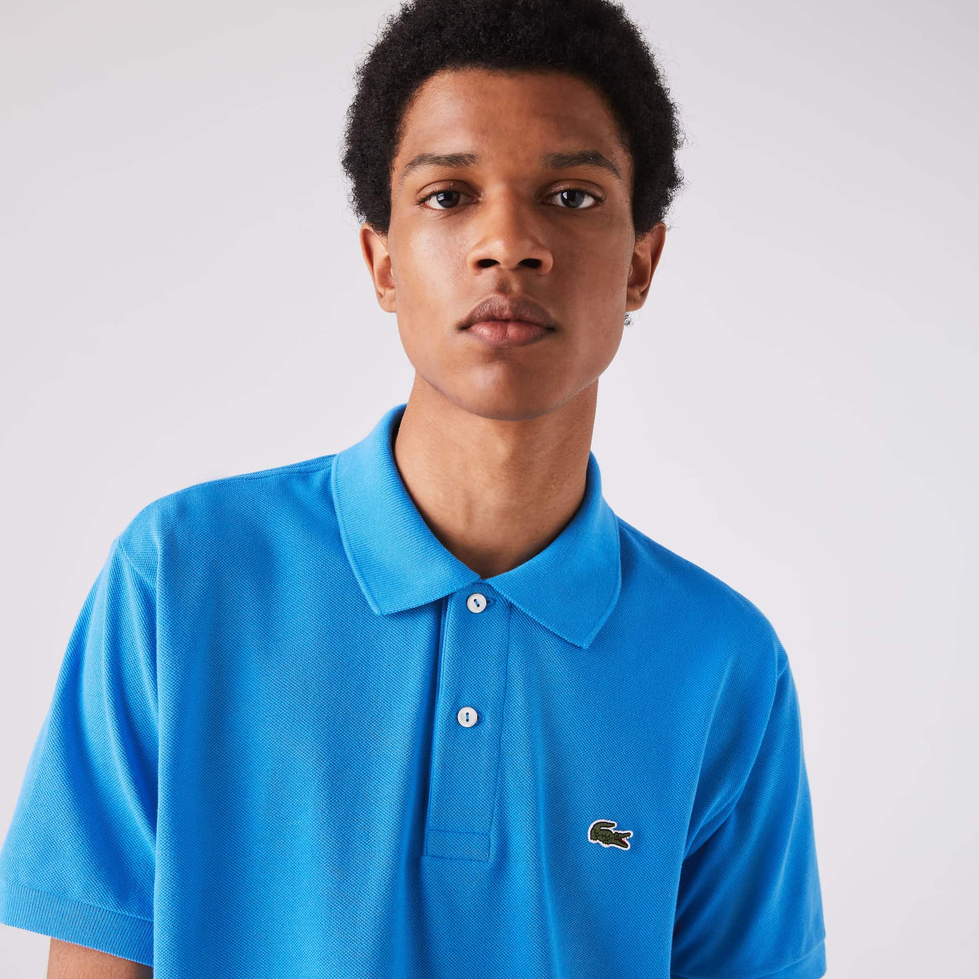Camisas Lacoste Classic Fit L.12.12 Polo Hombre Azules | TC1-19581A7