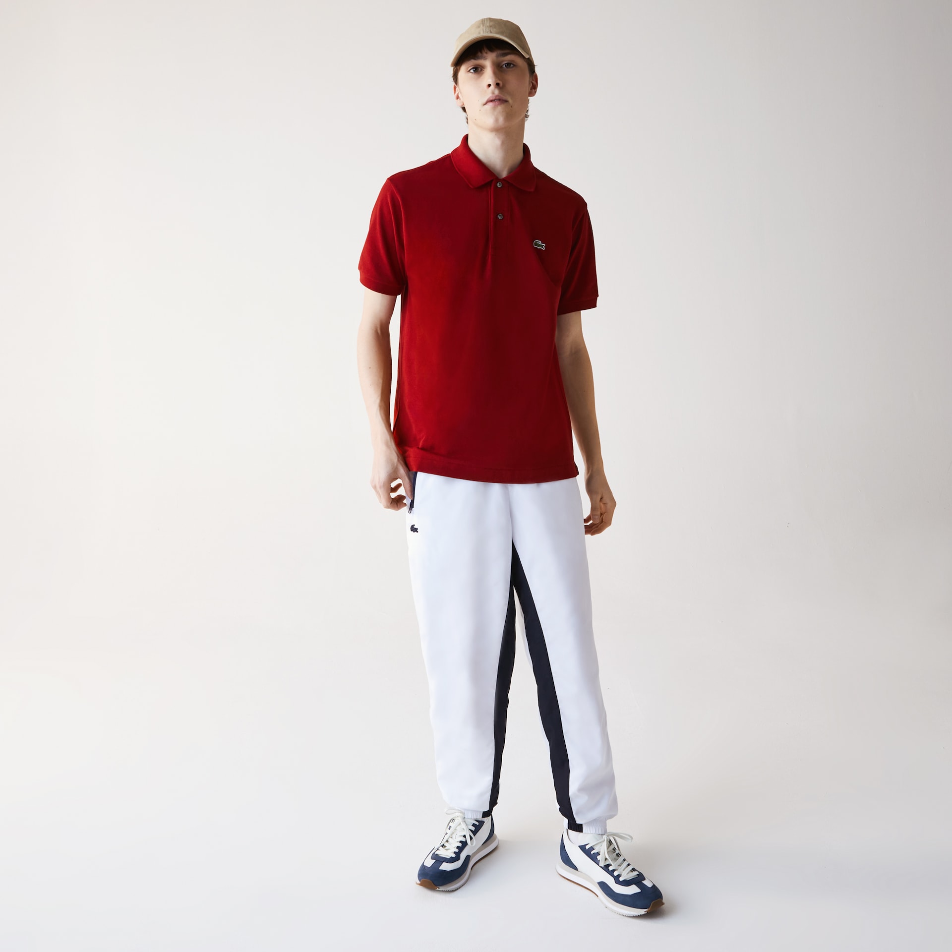 Camisas Lacoste Classic Fit L.12.12 Polo Hombre Rojos Oscuro | JK6-74647Y6