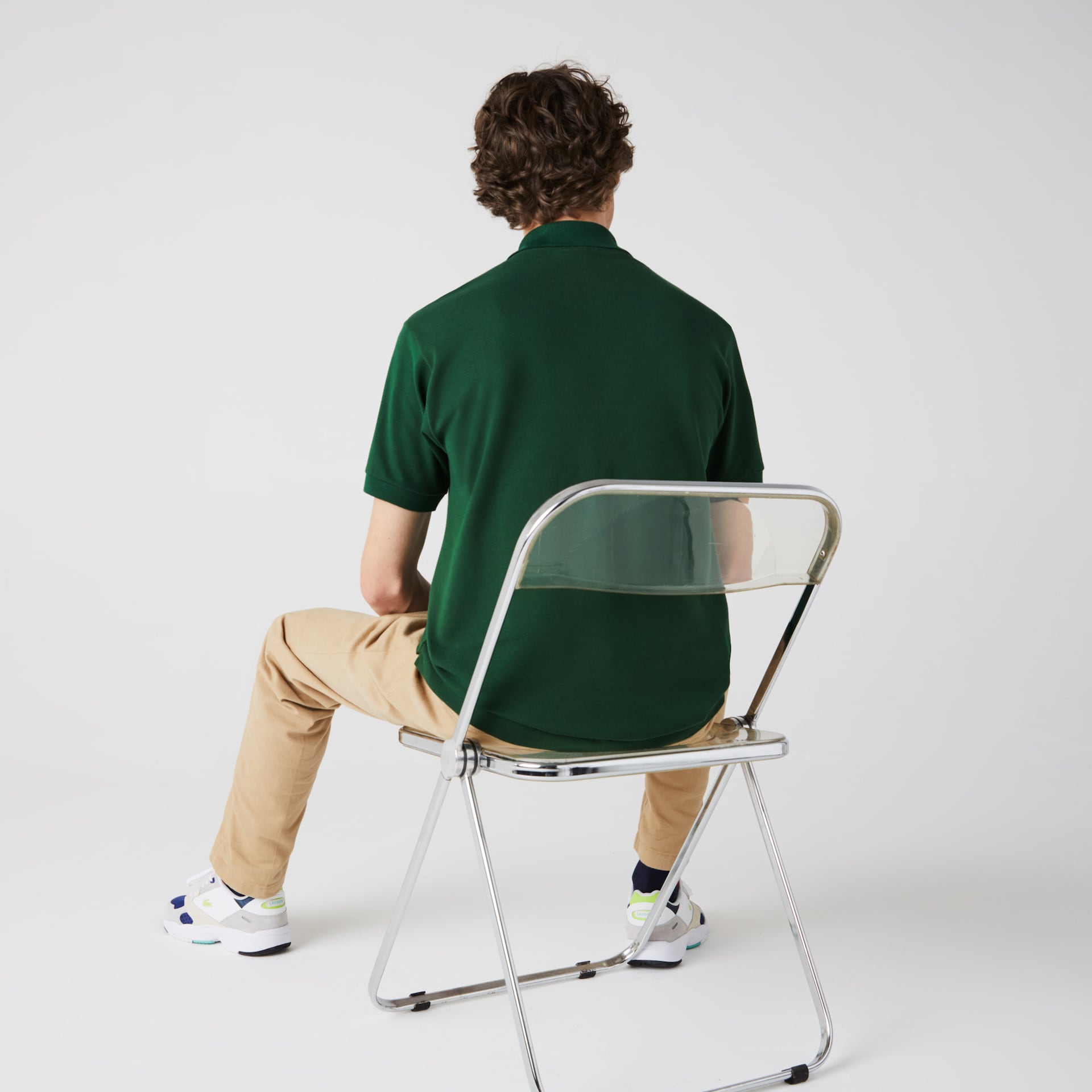 Camisas Lacoste Classic Fit L.12.12 Polo Hombre Verdes | ZC0-18201V4