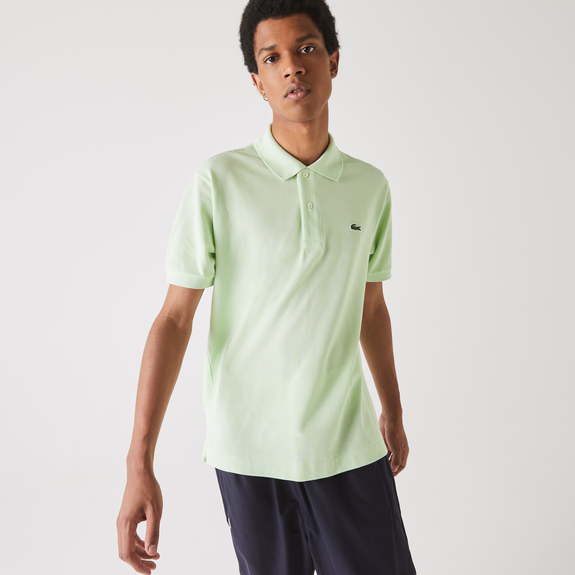 Camisas Lacoste Classic Fit L.12.12 Polo Hombre Verdes | TZ7-03510H6