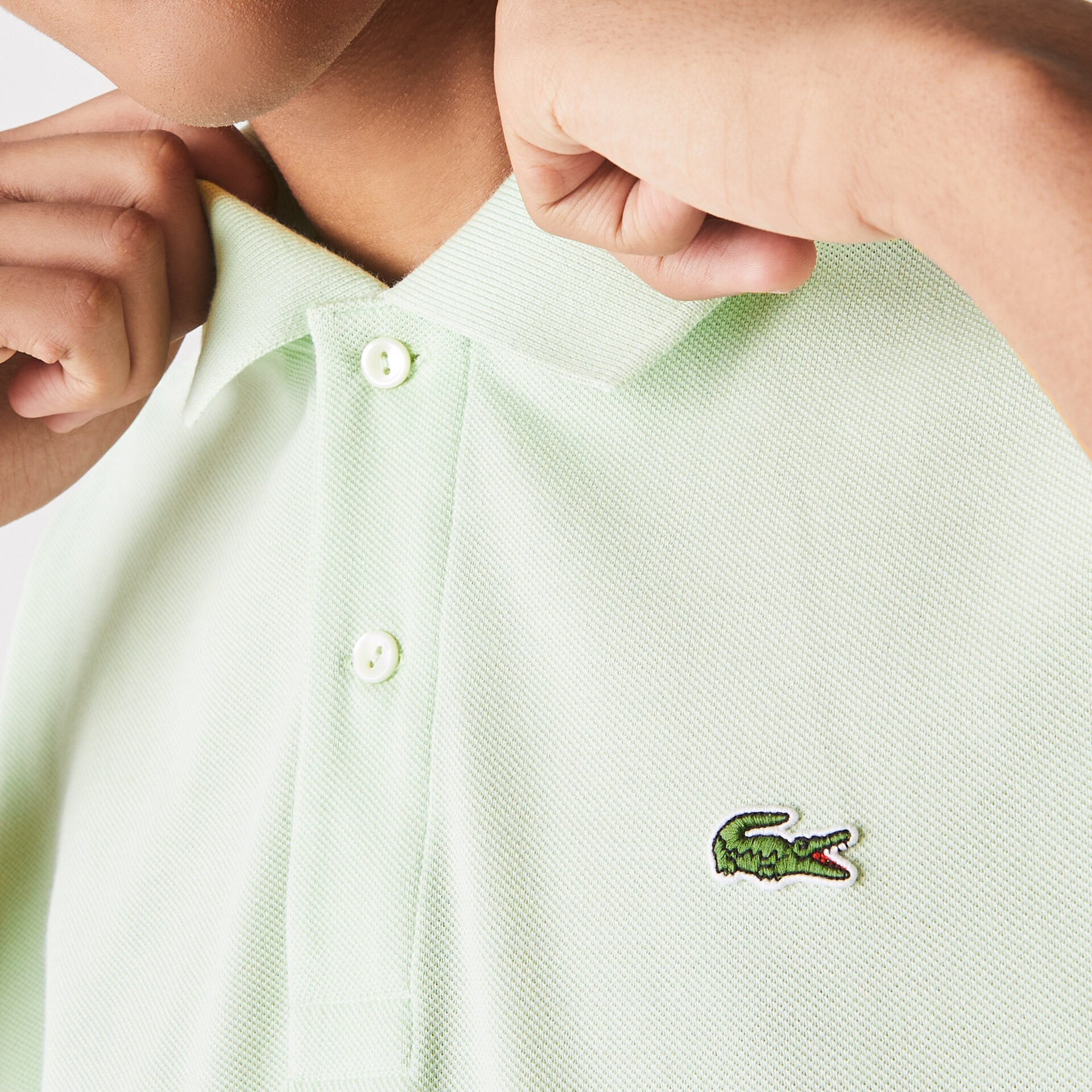 Camisas Lacoste Classic Fit L.12.12 Polo Hombre Verdes | TZ7-03510H6