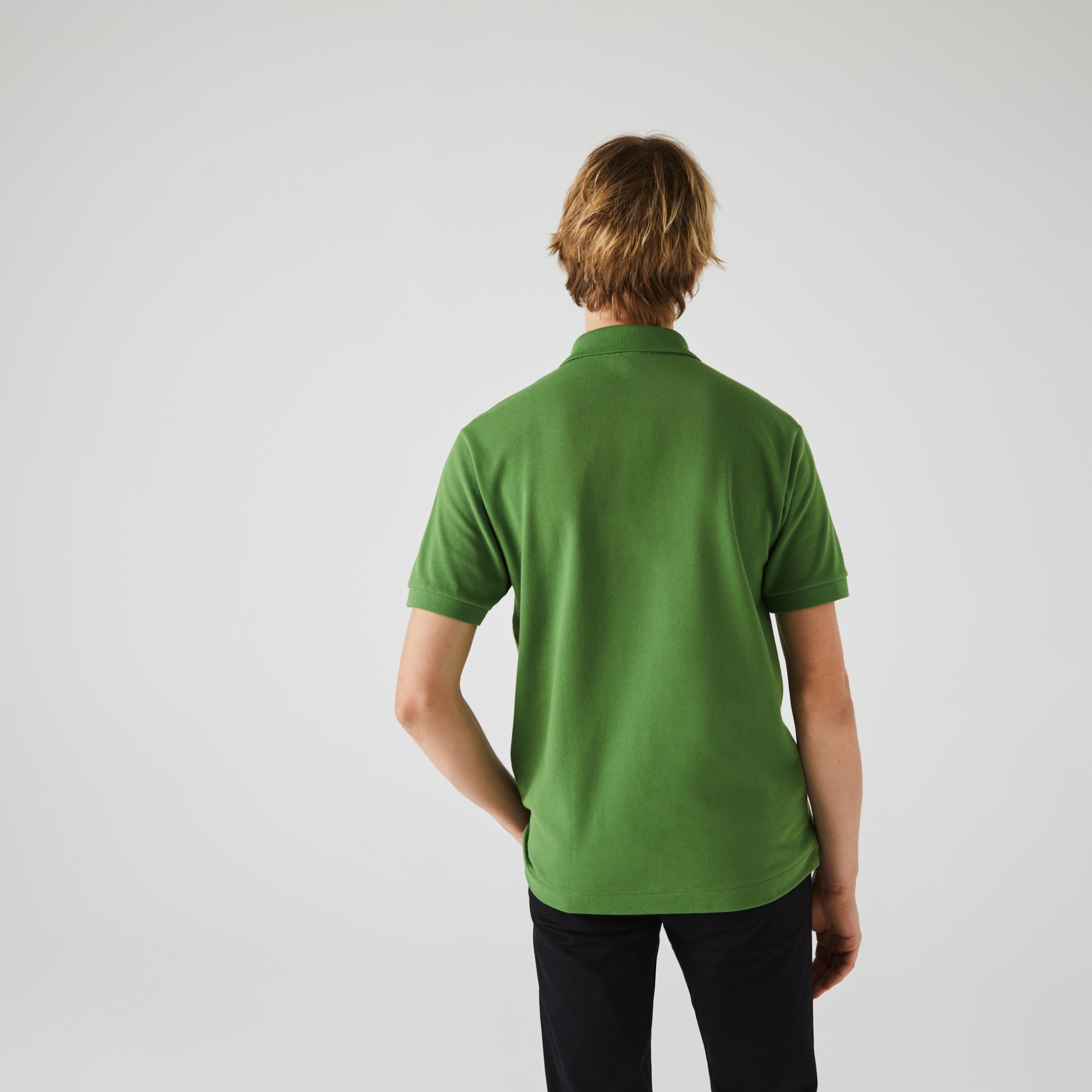 Camisas Lacoste Classic Fit L.12.12 Polo Hombre Verdes | OF1-37573E0