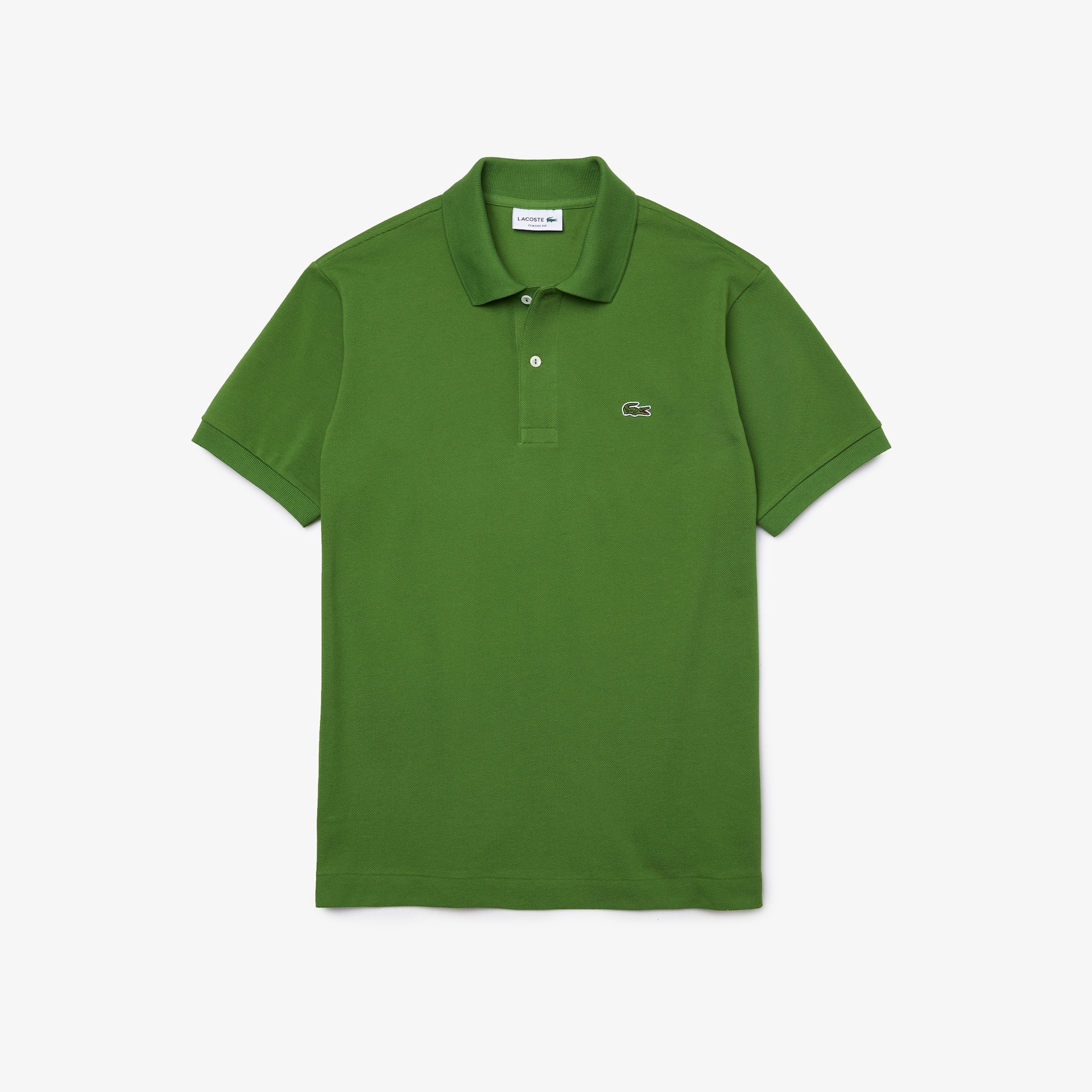 Camisas Lacoste Classic Fit L.12.12 Polo Hombre Verdes | OF1-37573E0