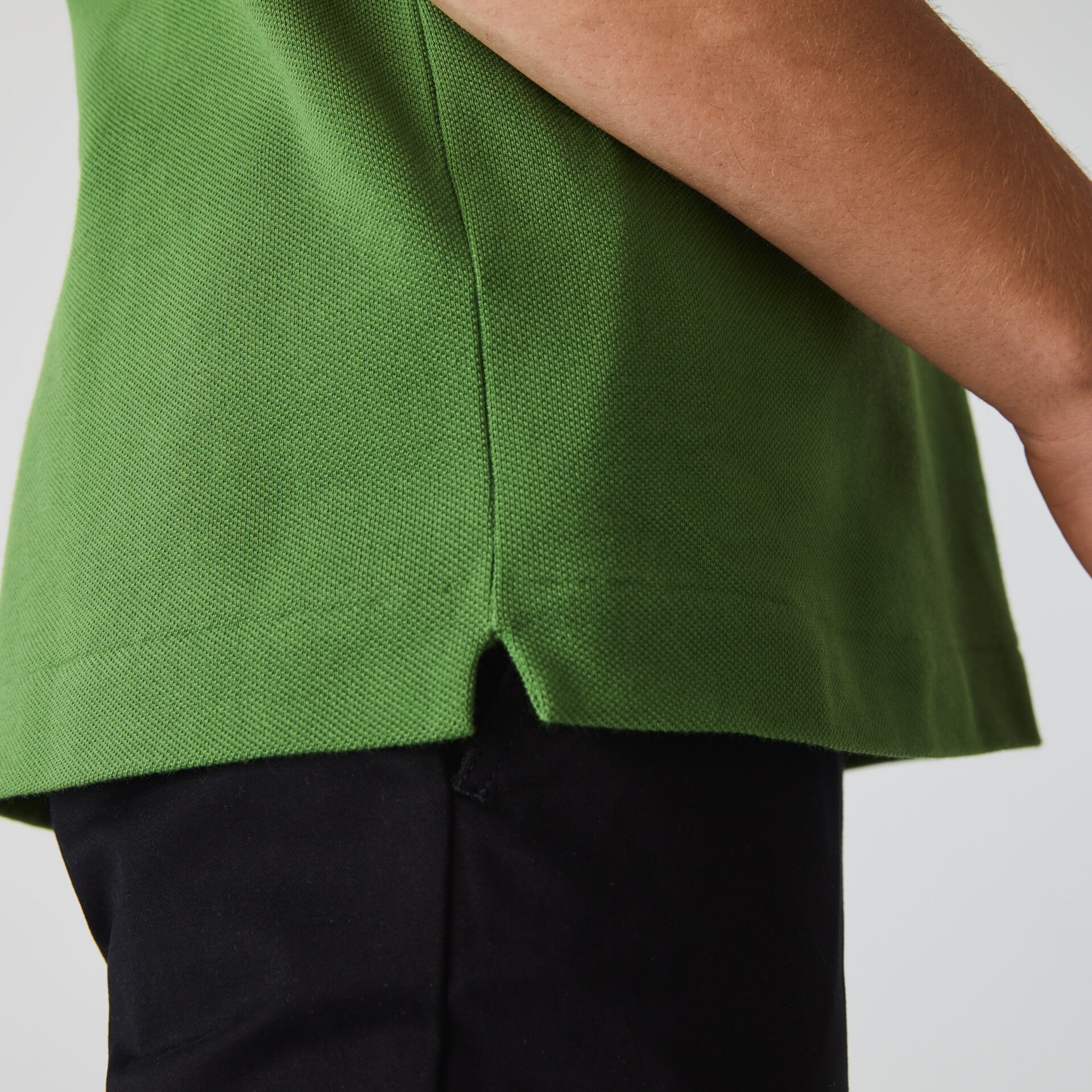 Camisas Lacoste Classic Fit L.12.12 Polo Hombre Verdes | OF1-37573E0