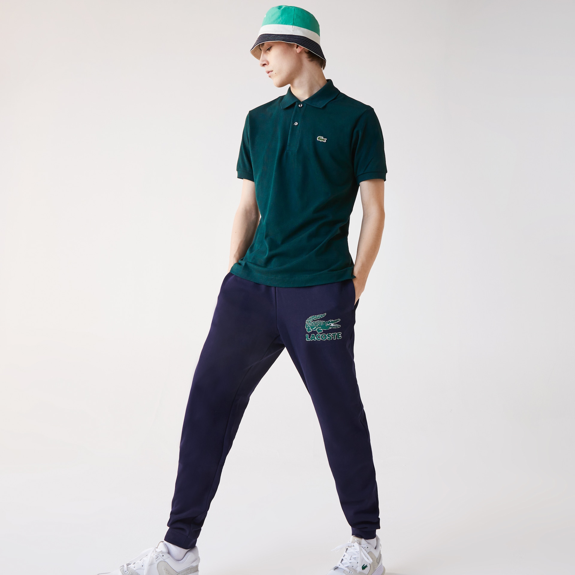 Camisas Lacoste Classic Fit L.12.12 Polo Hombre Verdes | HU9-56555M7