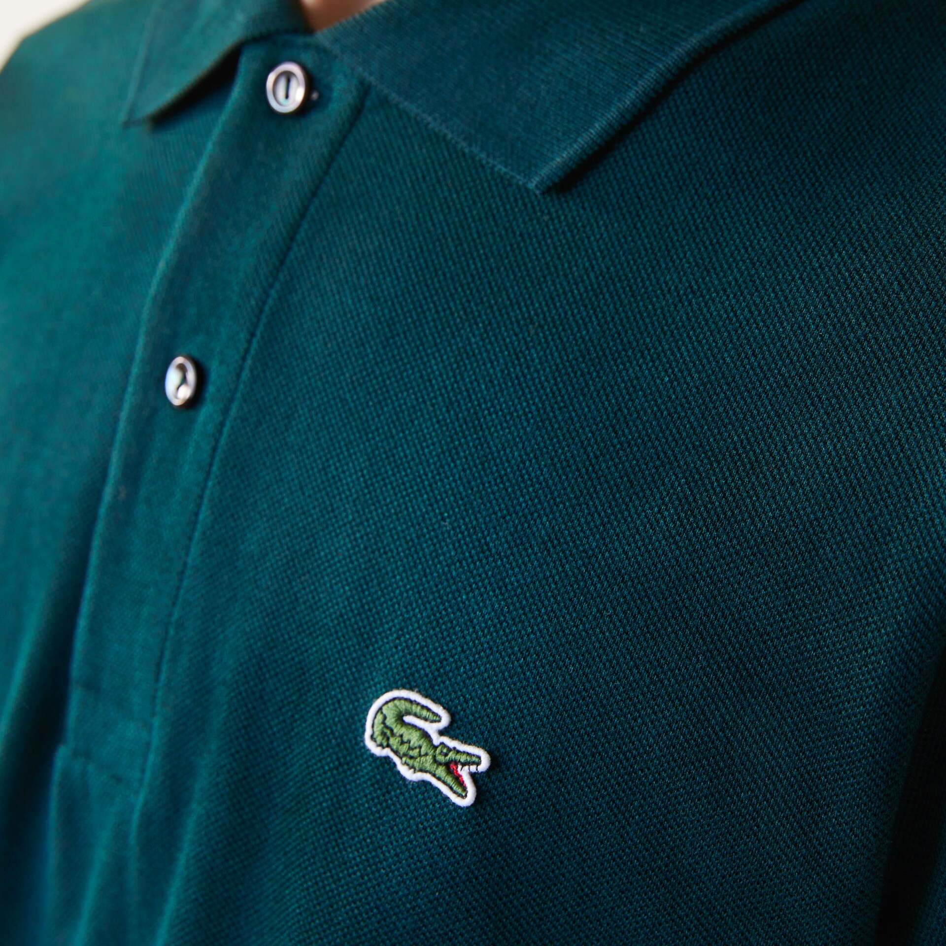 Camisas Lacoste Classic Fit L.12.12 Polo Hombre Verdes | HU9-56555M7