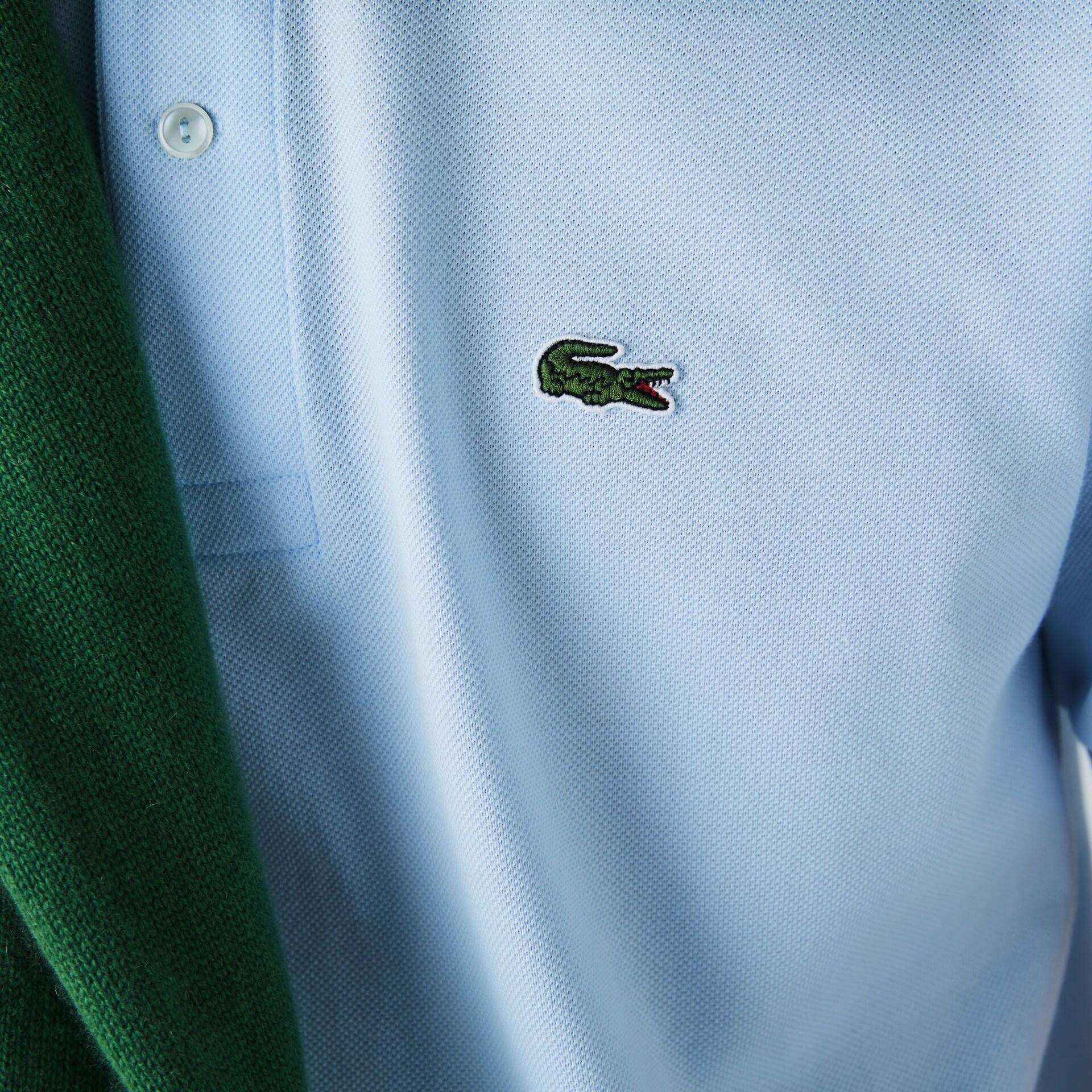 Camisas Lacoste Classic Fit L.12.12 Polo Hombre Azules Claro | HU4-75127B9