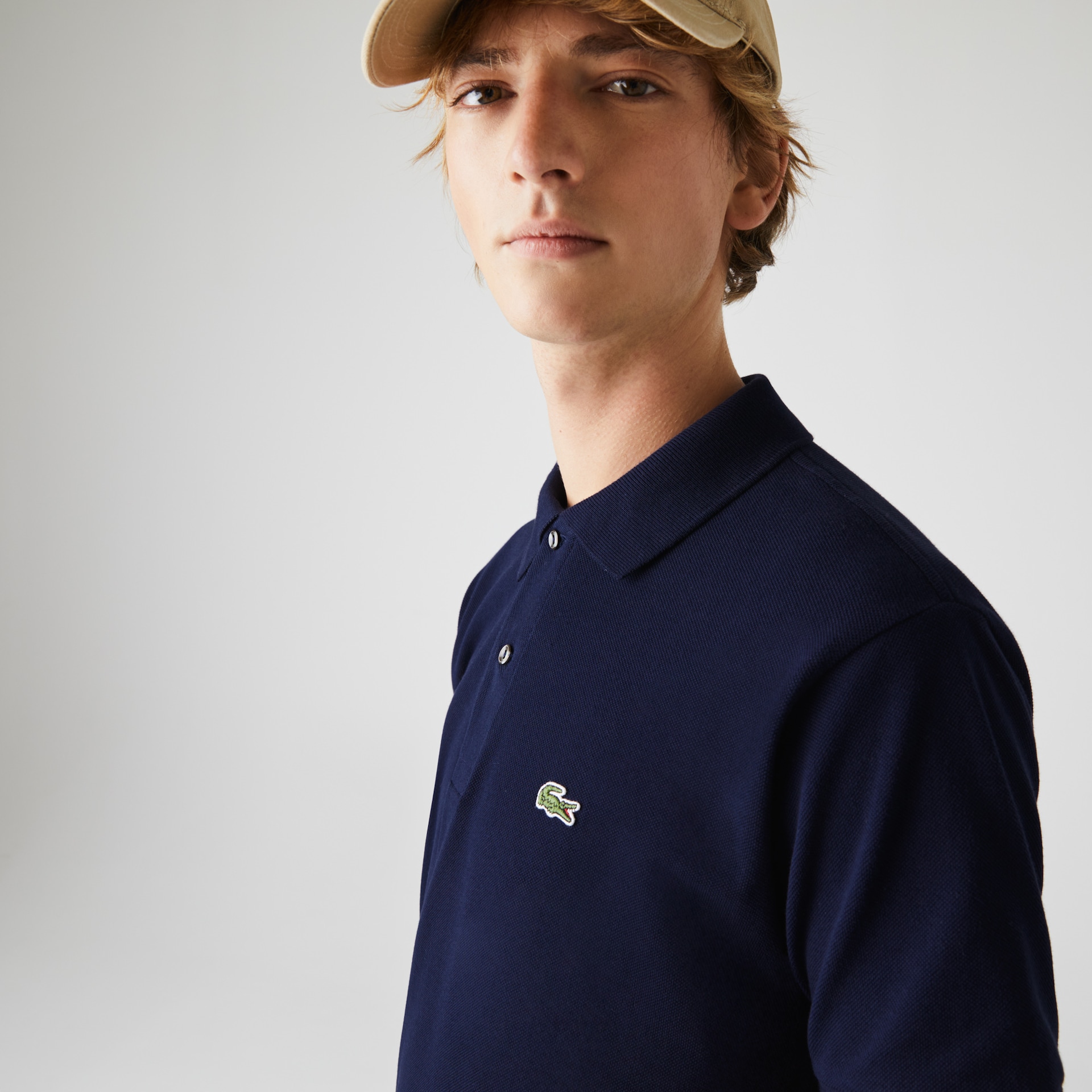Camisas Lacoste Classic Fit L.12.12 Polo Hombre Azul Marino Azules | TA4-07150X2