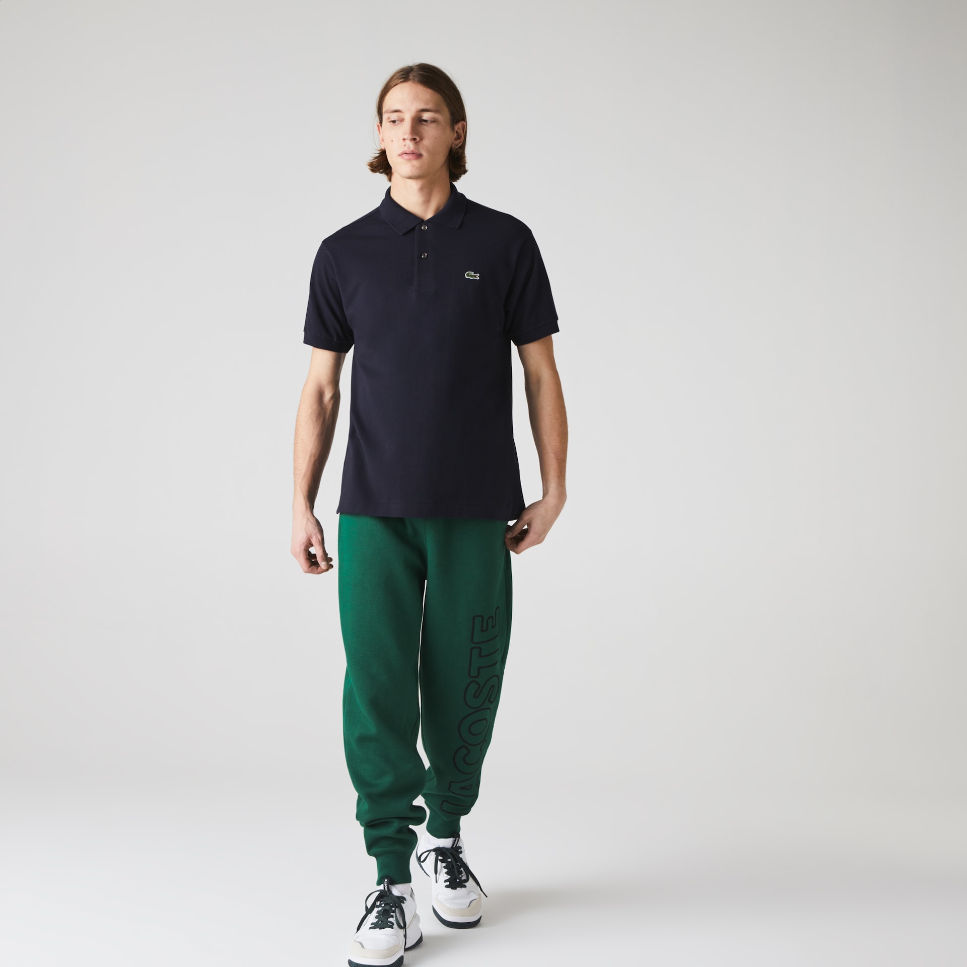 Camisas Lacoste Classic Fit L.12.12 Polo Hombre Azul Marino Azules | ND1-65376Z5