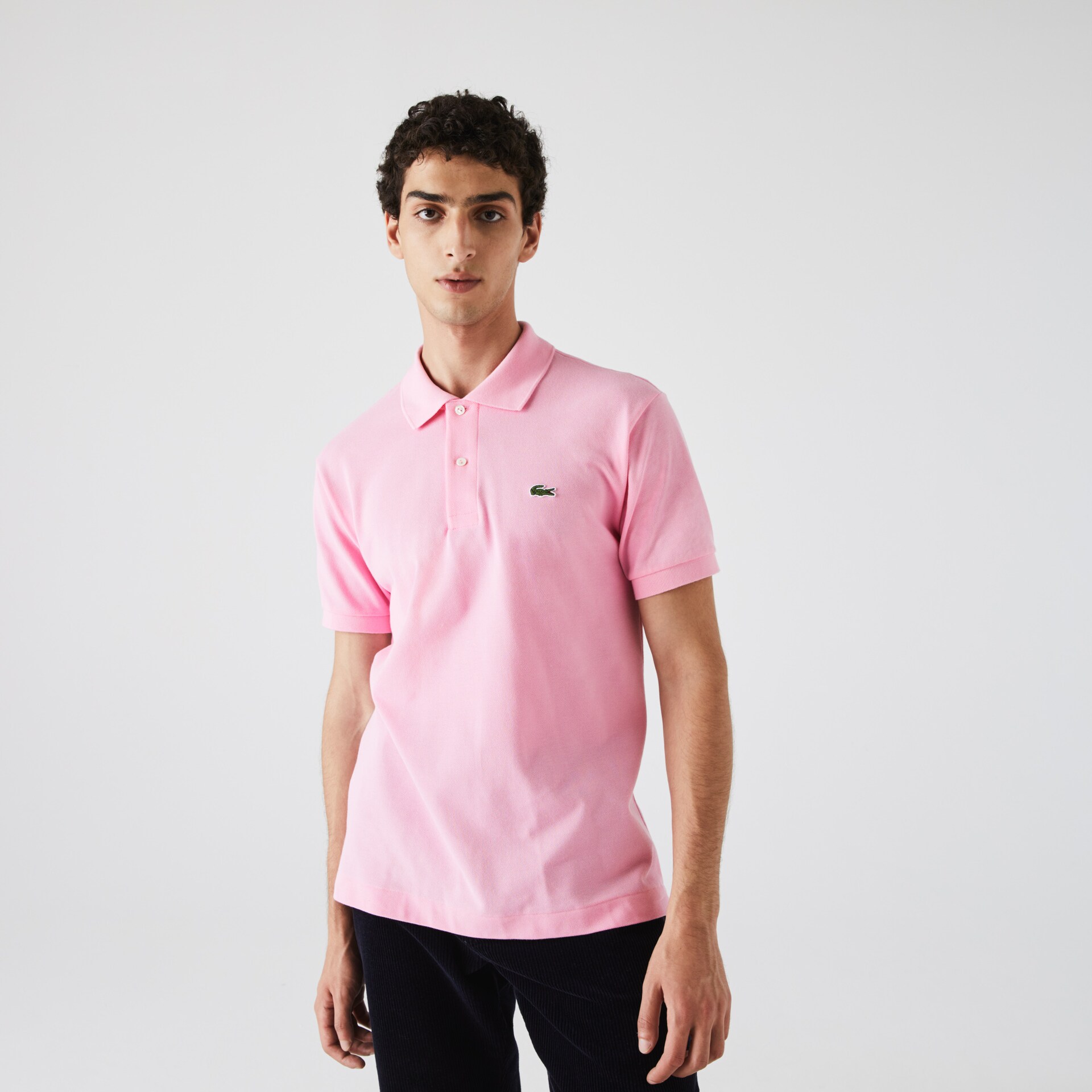 Camisas Lacoste Classic Fit L.12.12 Polo Hombre Rosas | HX3-33203P2