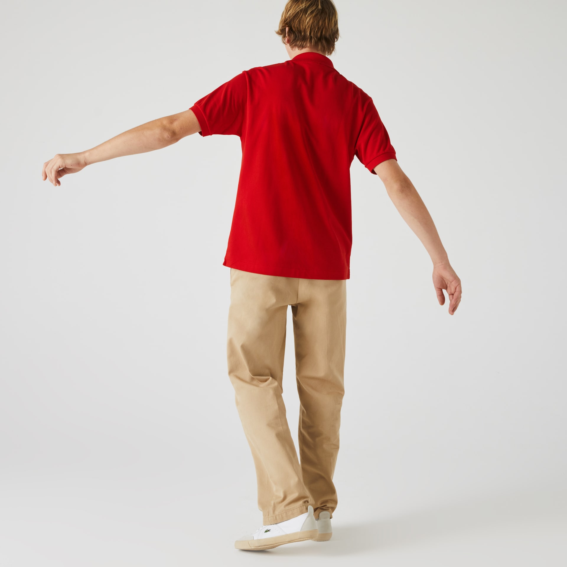 Camisas Lacoste Classic Fit L.12.12 Polo Hombre Rojos | EZ8-36293A0