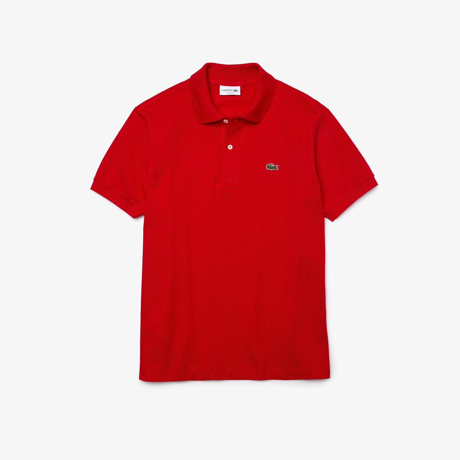 Camisas Lacoste Classic Fit L.12.12 Polo Hombre Rojos | EZ8-36293A0