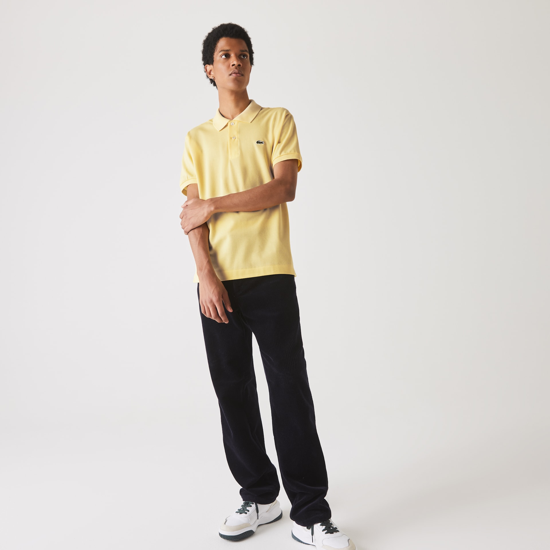 Camisas Lacoste Classic Fit L.12.12 Polo Hombre Amarillos | RI6-35583X9