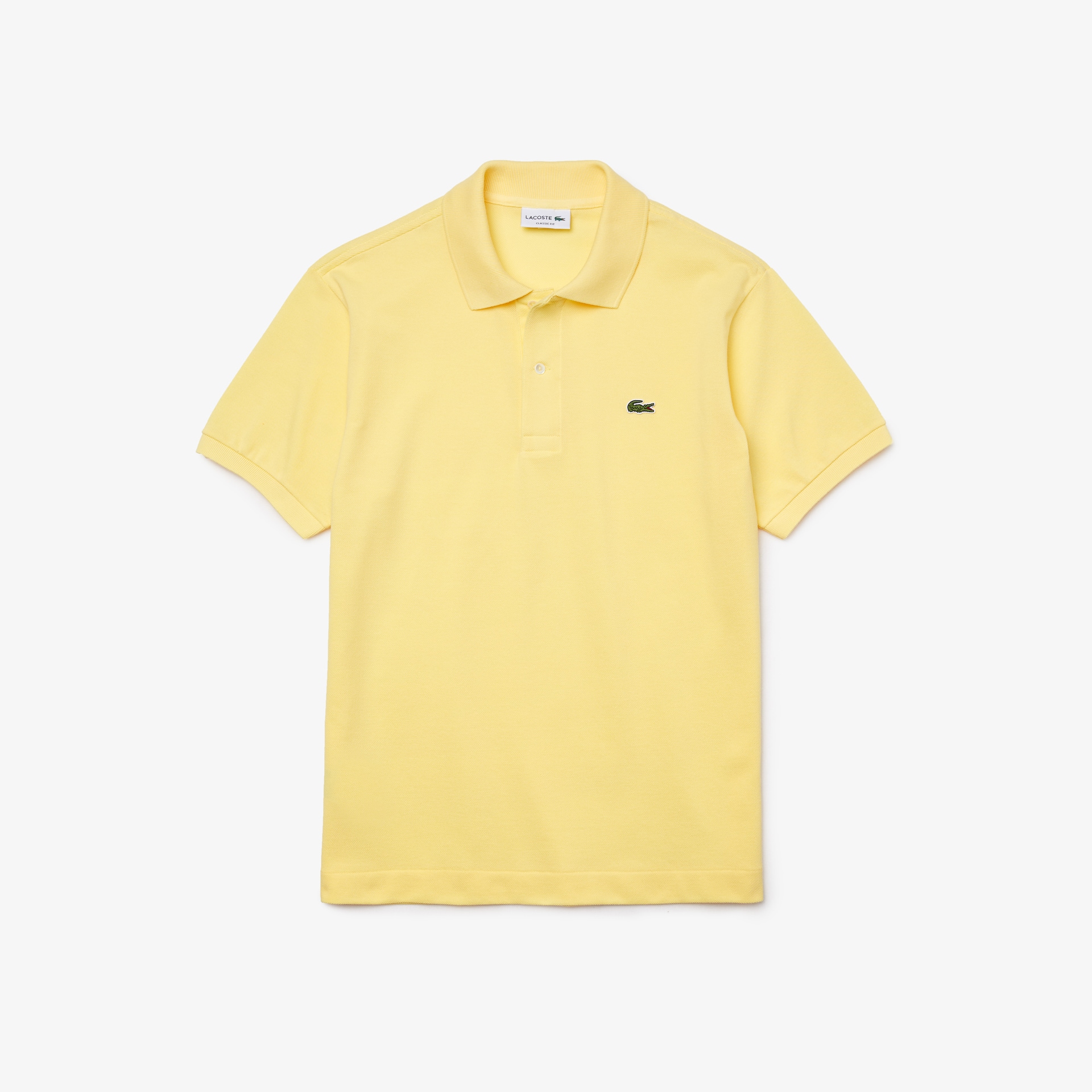 Camisas Lacoste Classic Fit L.12.12 Polo Hombre Amarillos | RI6-35583X9