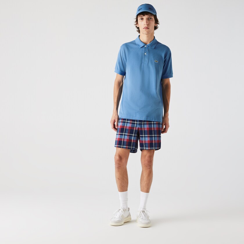 Camisas Lacoste Classic Fit L.12.12 Polo Hombre Azules | UC1-01160J8