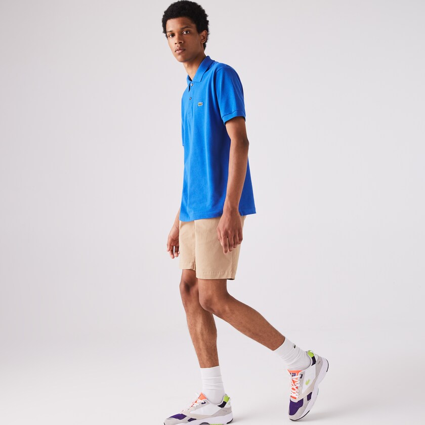 Camisas Lacoste Classic Fit L.12.12 Polo Hombre Azules | DF5-50675A2