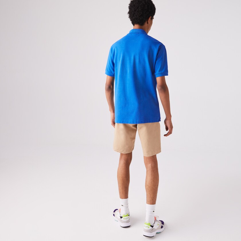 Camisas Lacoste Classic Fit L.12.12 Polo Hombre Azules | DF5-50675A2