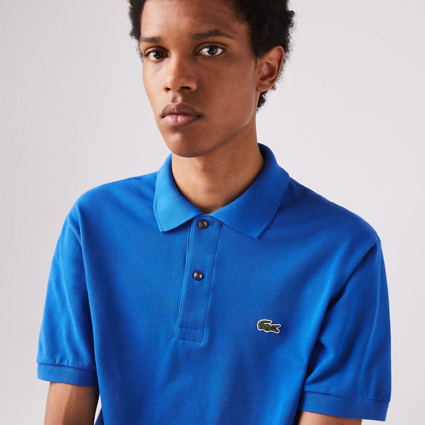Camisas Lacoste Classic Fit L.12.12 Polo Hombre Azules | DF5-50675A2