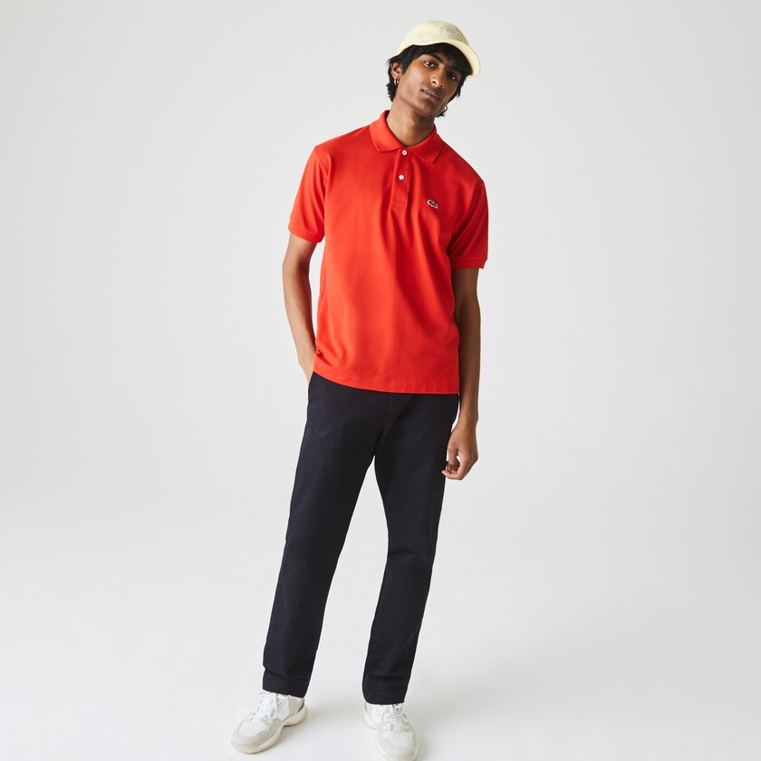 Camisas Lacoste Classic Fit L.12.12 Polo Hombre Rojos | FF3-55495L0
