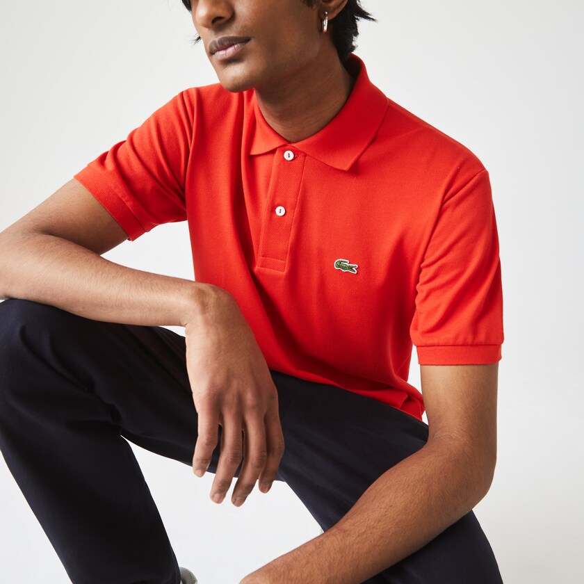 Camisas Lacoste Classic Fit L.12.12 Polo Hombre Rojos | FF3-55495L0