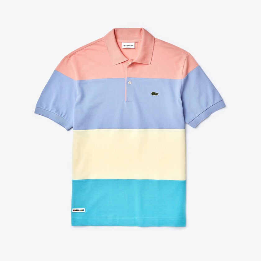 Camisas Lacoste Fresh And Light Cotton Piqué Classic Fit Polo Hombre Turquesa Amarillos Morados Rosas | RX9-04800I1