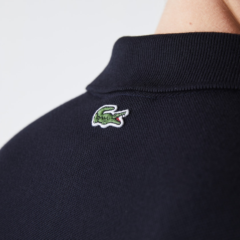 Camisas Lacoste Heritage Regular Fit Badge Cotton Piqué Polo Hombre Azul Marino Azules | LJ3-55605I7