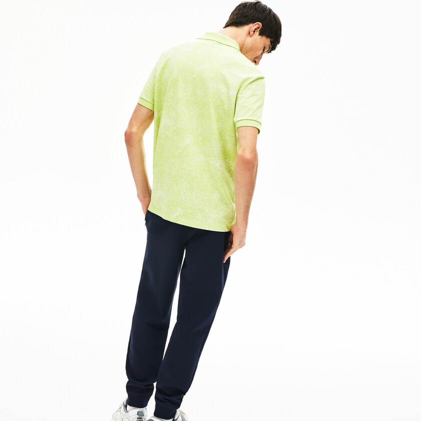 Camisas Lacoste Motion Premium Piqué Polo Hombre Amarillos | QB1-23062L6