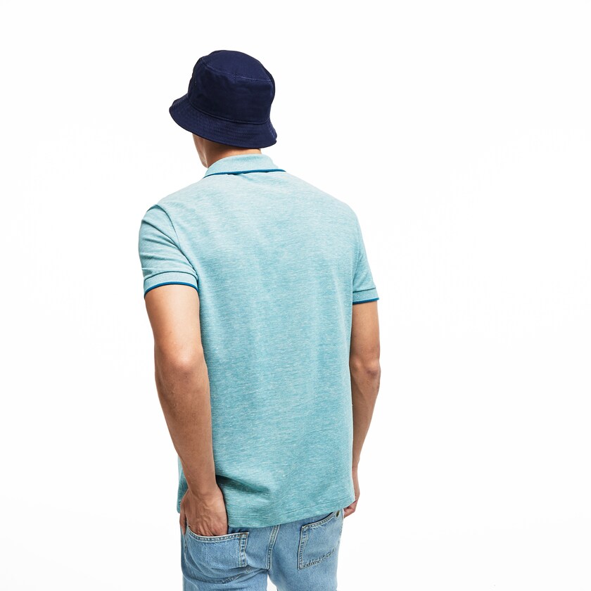 Camisas Lacoste Regular Fit Piqué Polo Hombre Azules | NL2-21862V1