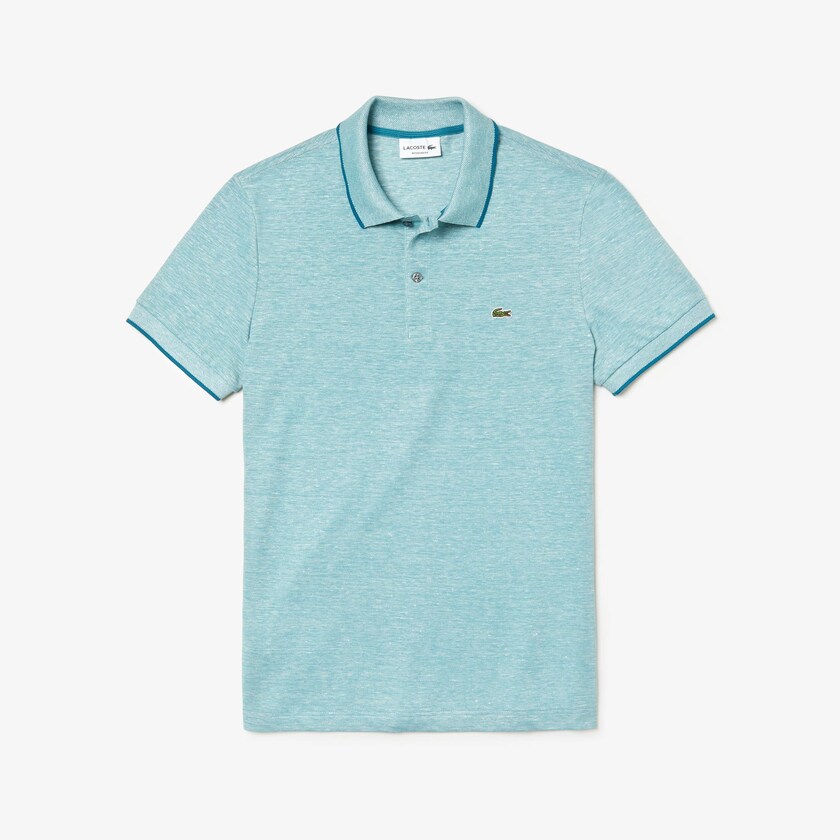 Camisas Lacoste Regular Fit Piqué Polo Hombre Azules | NL2-21862V1