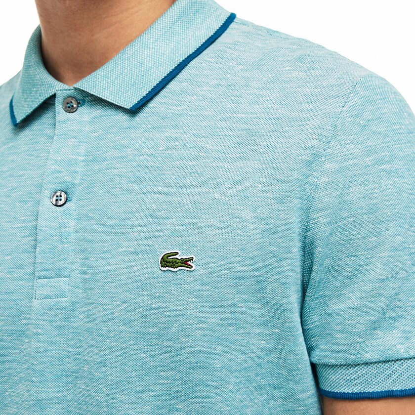 Camisas Lacoste Regular Fit Piqué Polo Hombre Azules | NL2-21862V1
