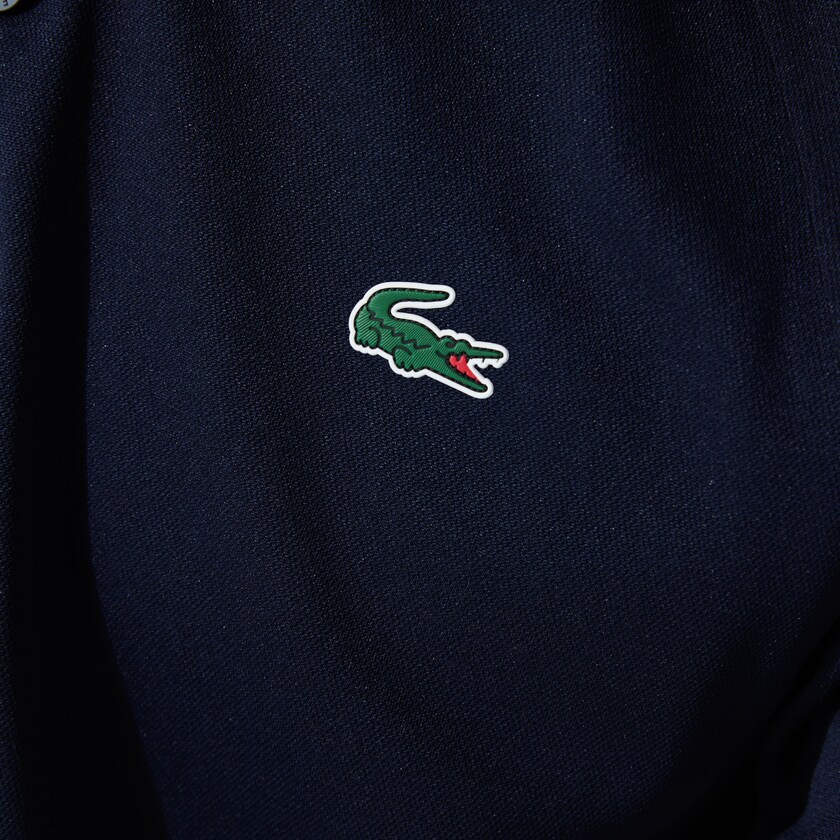 Camisas Lacoste SPORT Breathable Run-Resistant Interlock Polo Hombre Azul Marino Azules | UM5-88868M0