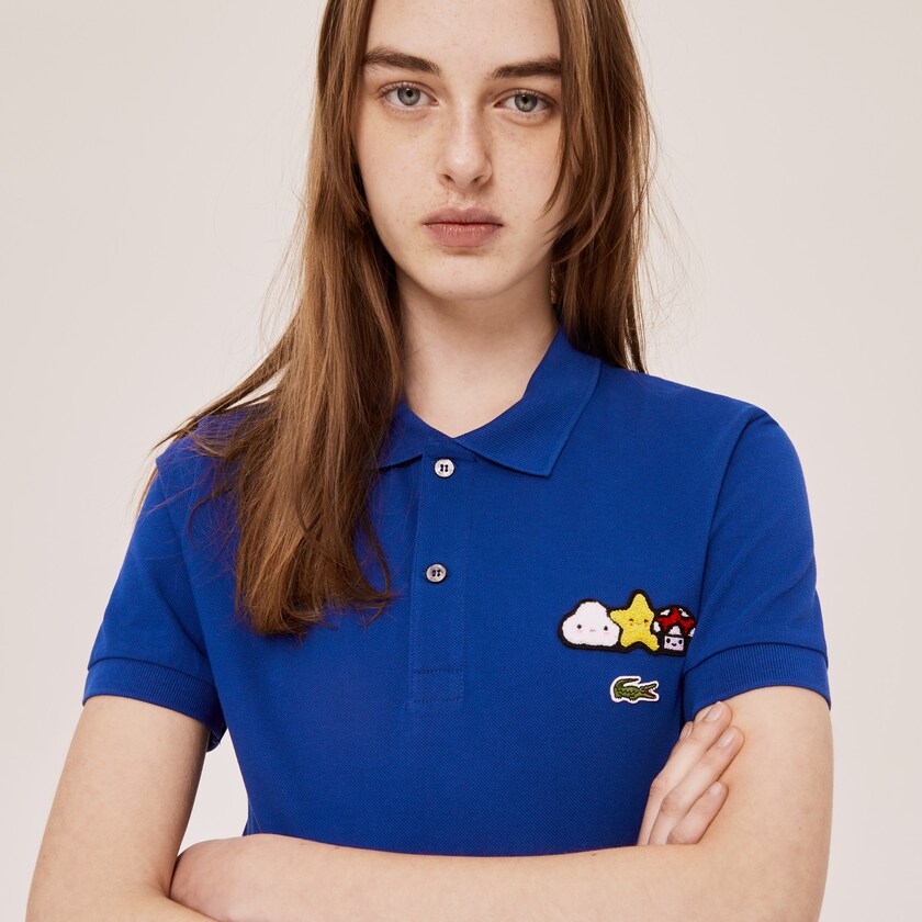 Camisas Lacoste x FriendsWithYou Design Classic Fit Polo Hombre Azules | PX6-87958W0