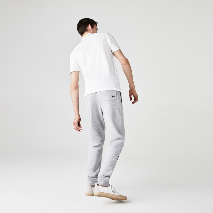 Camisas Lacoste x National Geographic Regular Fit Organic Cotton Polo Hombre Blancos | IZ8-04290P5