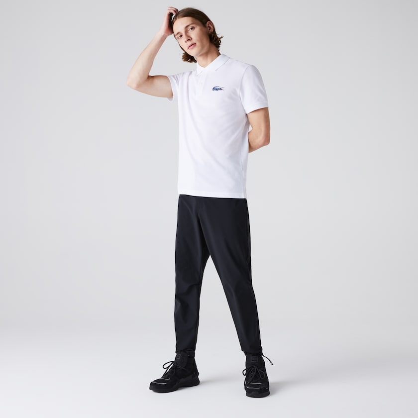 Camisas Lacoste x National Geographic Regular Fit Organic Cotton Polo Hombre Blancos | FR8-32823Q0