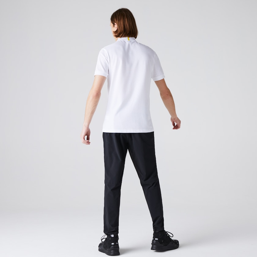 Camisas Lacoste x National Geographic Regular Fit Organic Cotton Polo Hombre Blancos | FR8-32823Q0